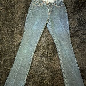 Old Navy Blue Flare Wide Leg Jeans